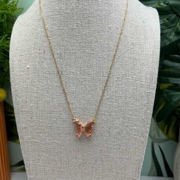 Elegant Statement Butterfly Necklace - Classic Boho Chic Butterfly Necklace - Picture 9 of 9